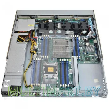 Корпус Supermicro SuperChassis 600W CSE-815TQ-563CB картинка 4